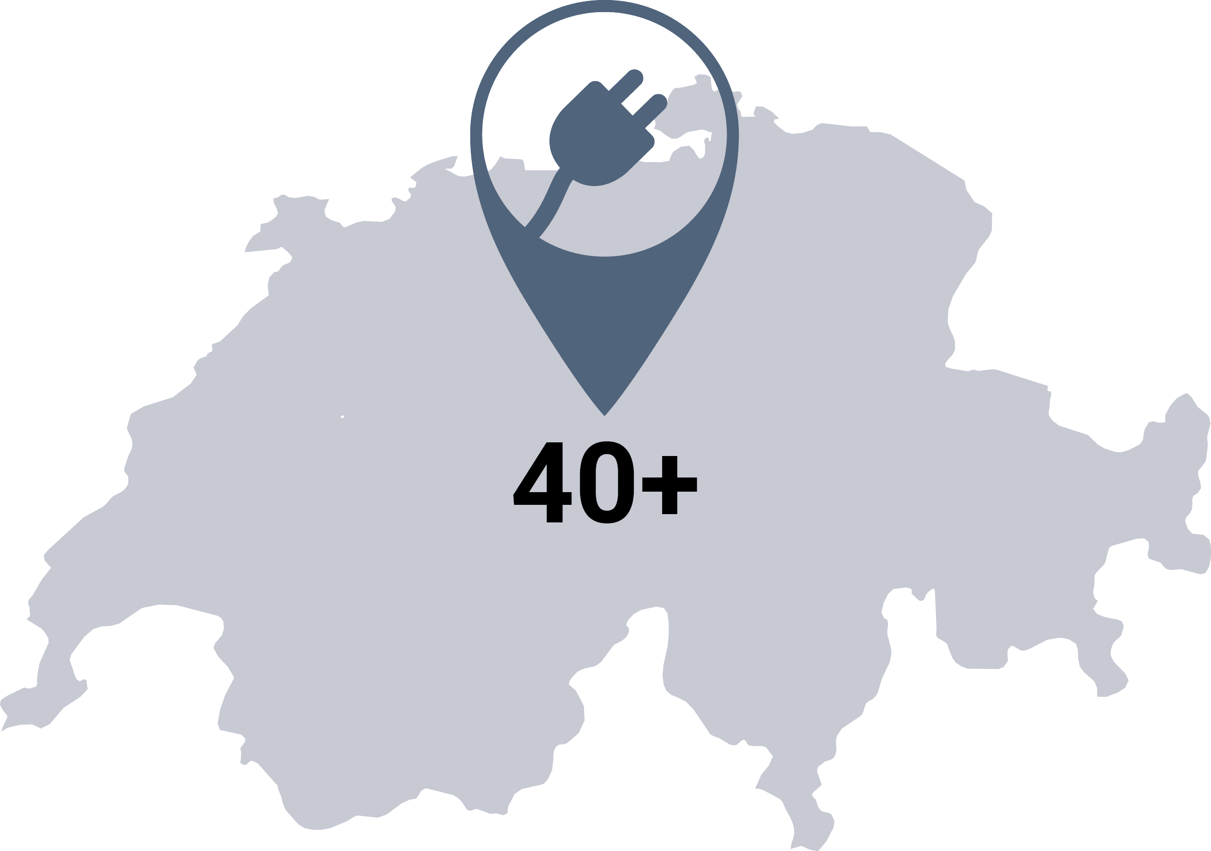 Map Tesla Point Garagen